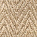 Close-up of Baileys Herringbone Stair Runner carpet texture. (1)