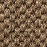 Close-up of Oriental pewter sisal texture.