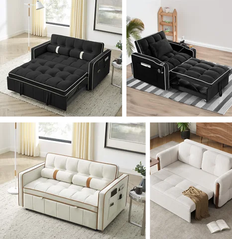 College of Four Sofa Beds