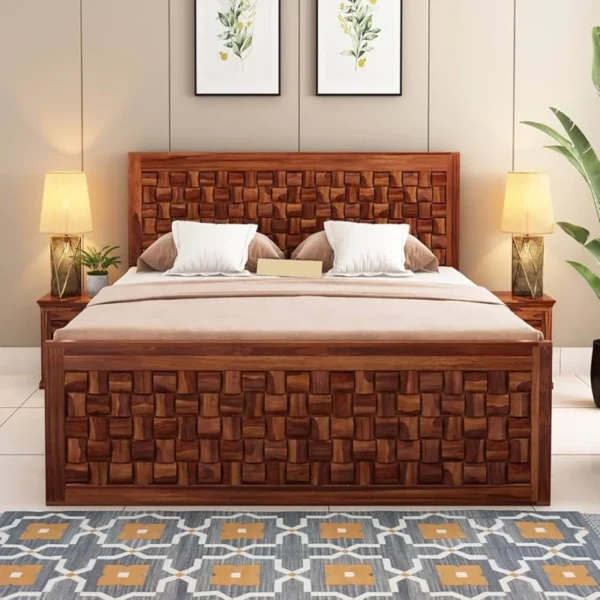 Furniture Wooden Bed Design